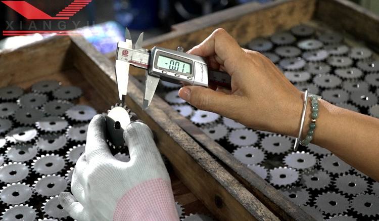 粉末冶金雙聯(lián)齒輪定制加工廠家怎么處理兩段齒參數(shù)不一樣？